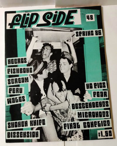 Flipside Issue #48 Spring 1986 Punk Fanzine Descendents Fear Scream Necros - TulipStuff