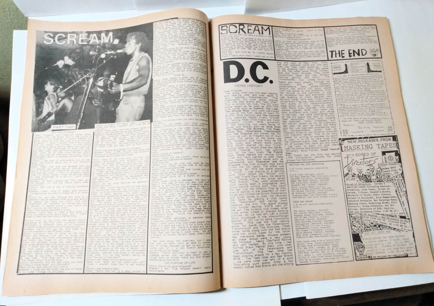 Flipside Issue #48 Spring 1986 Punk Fanzine Descendents Fear Scream Necros - TulipStuff