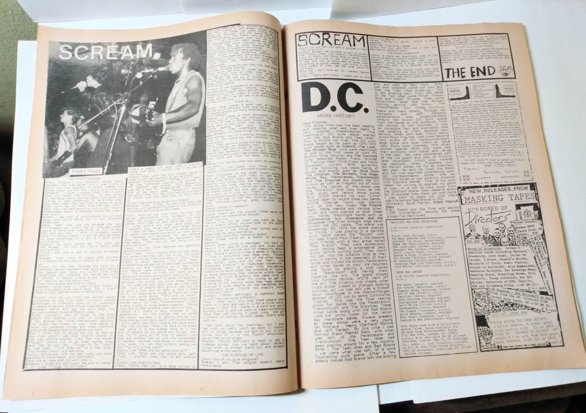Flipside Issue #48 Spring 1986 Punk Fanzine Descendents Fear Scream Necros - TulipStuff