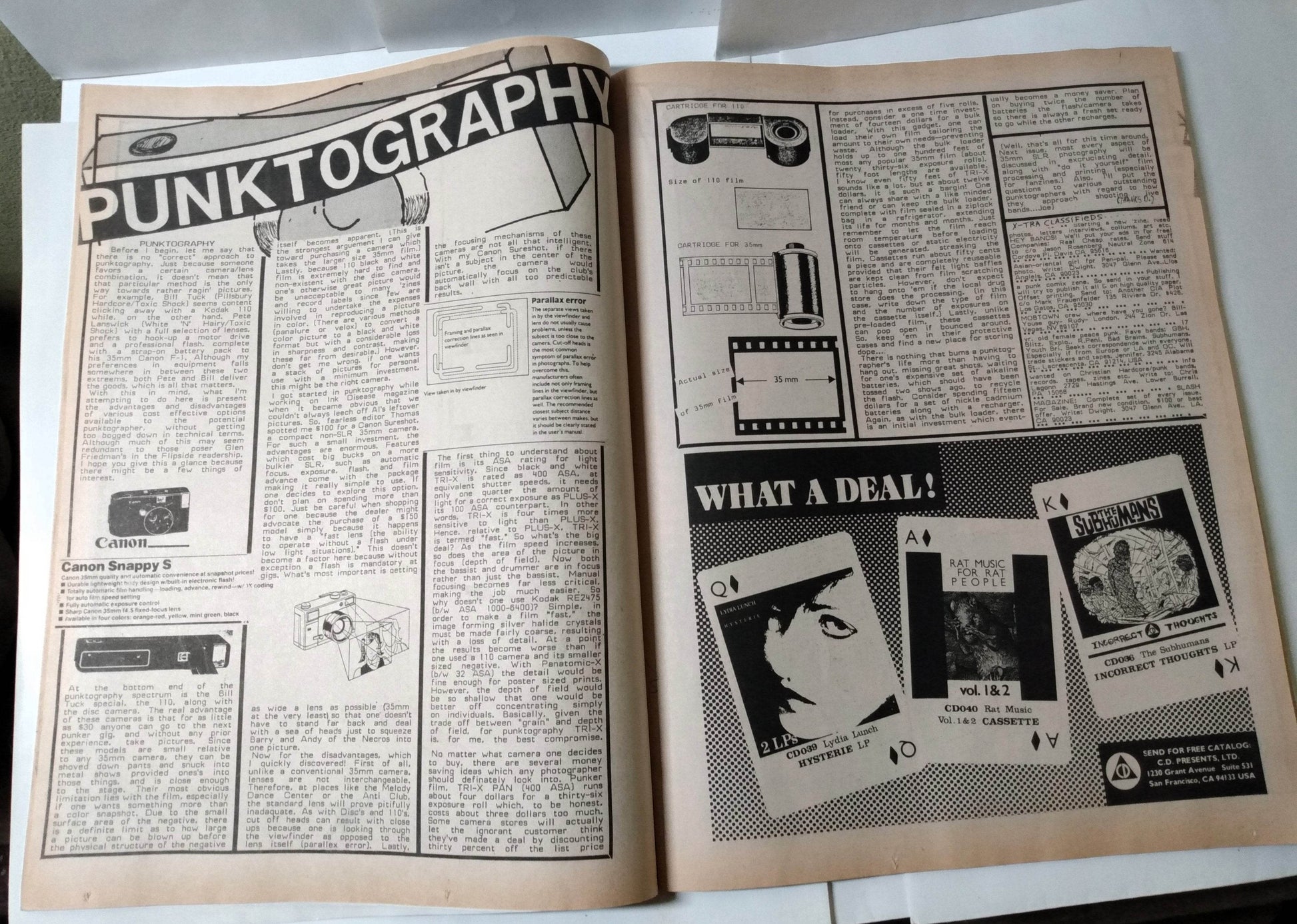 Flipside Issue #48 Spring 1986 Punk Fanzine Descendents Fear Scream Necros - TulipStuff