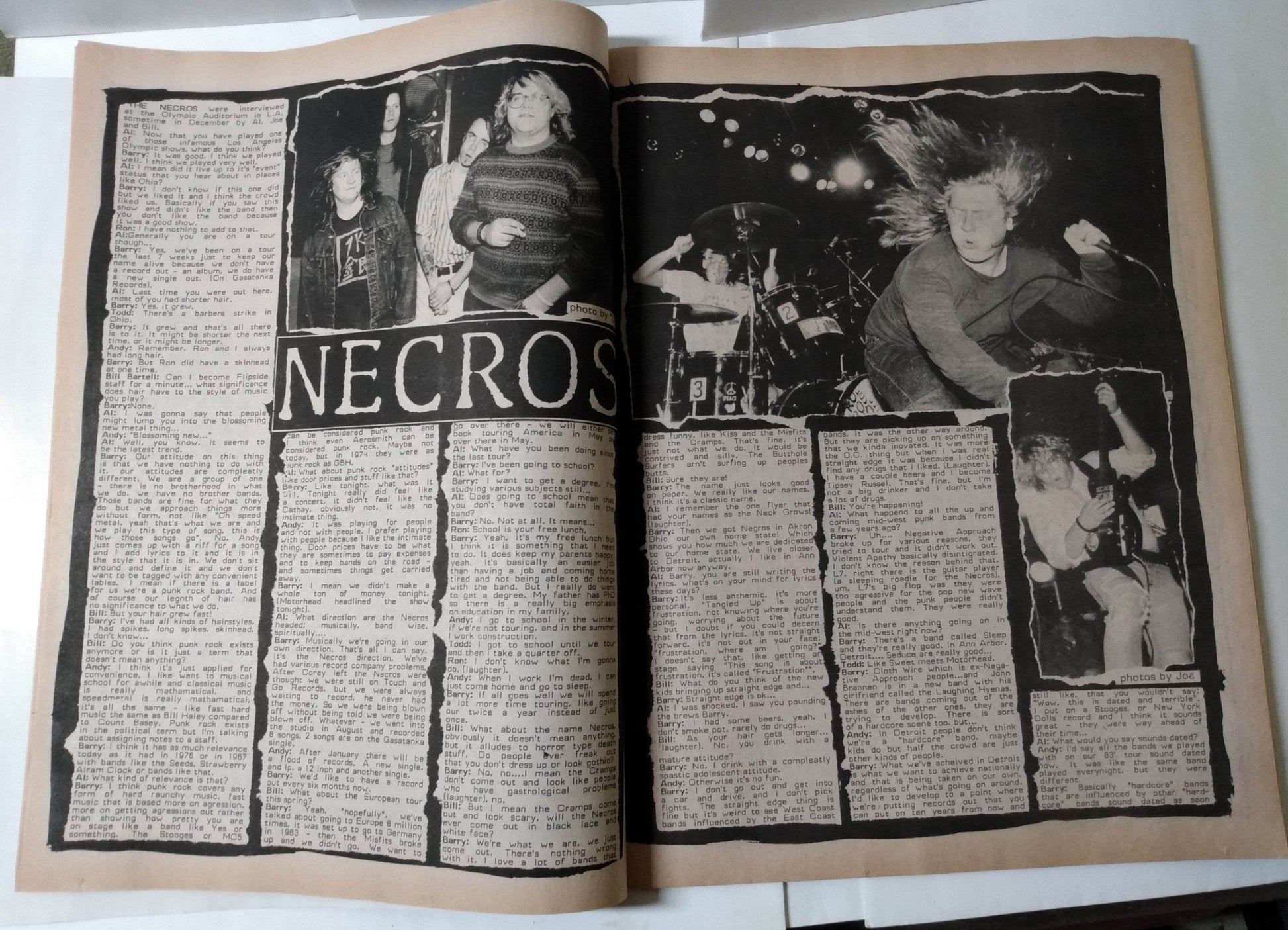 Flipside Issue #48 Spring 1986 Punk Fanzine Descendents Fear Scream Necros - TulipStuff