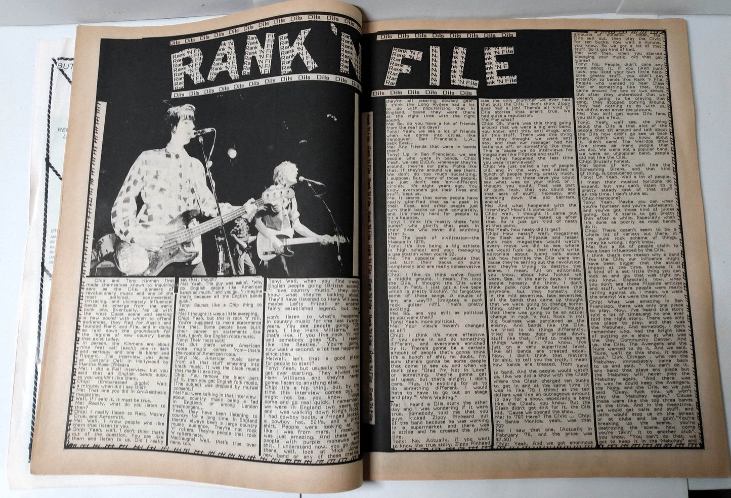 Flipside Issue #49 Summer 1986 Punk Fanzine Youth Brigade MIA Rank and File - TulipStuff