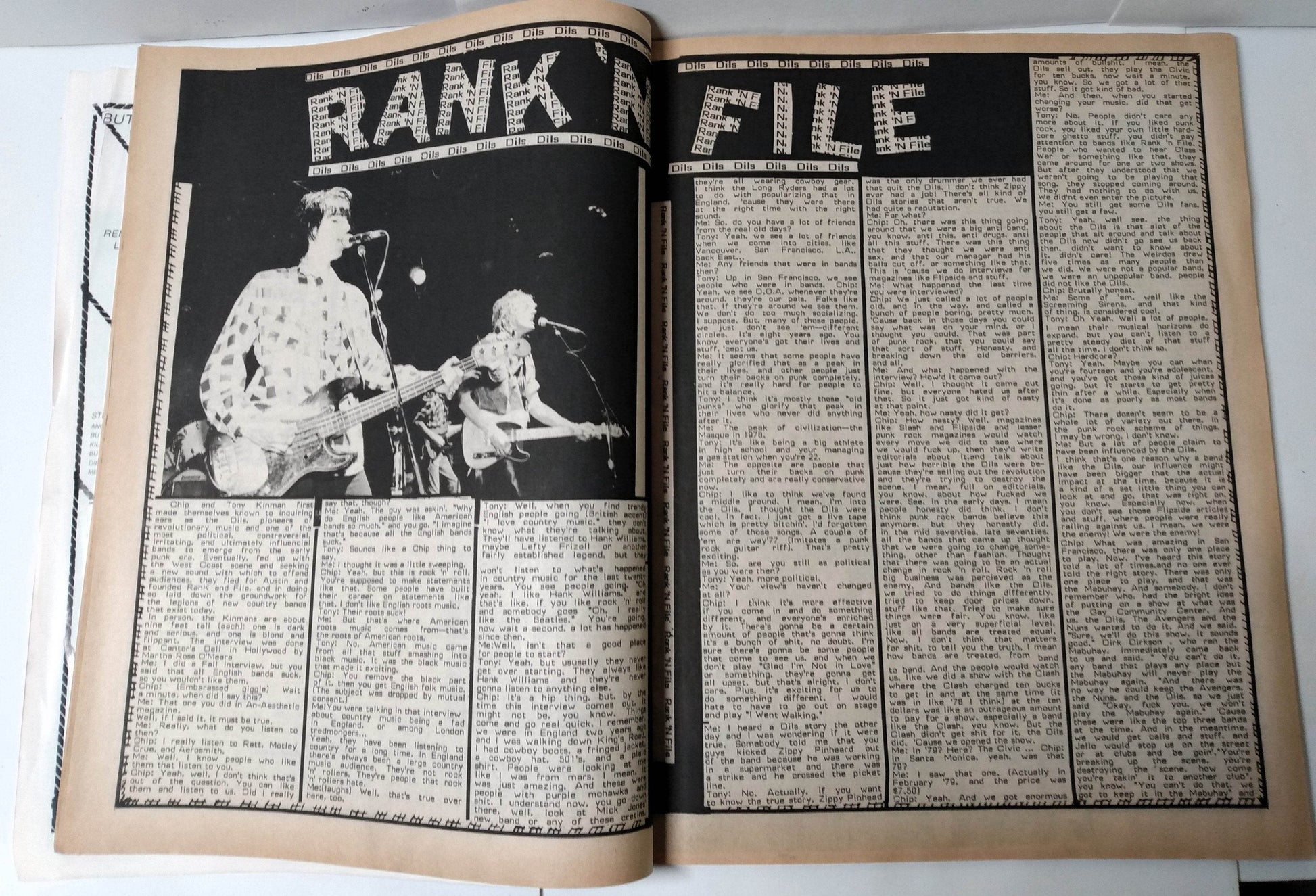 Flipside Issue #49 Summer 1986 Punk Fanzine Youth Brigade MIA Rank and File - TulipStuff