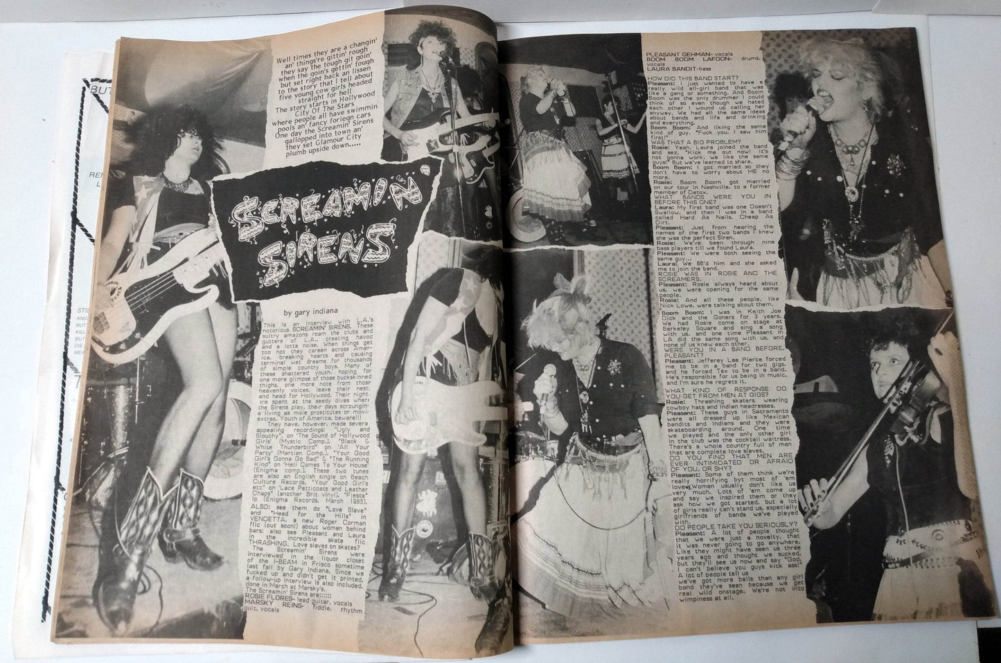 Flipside Issue #49 Summer 1986 Punk Fanzine Youth Brigade MIA Rank and File - TulipStuff