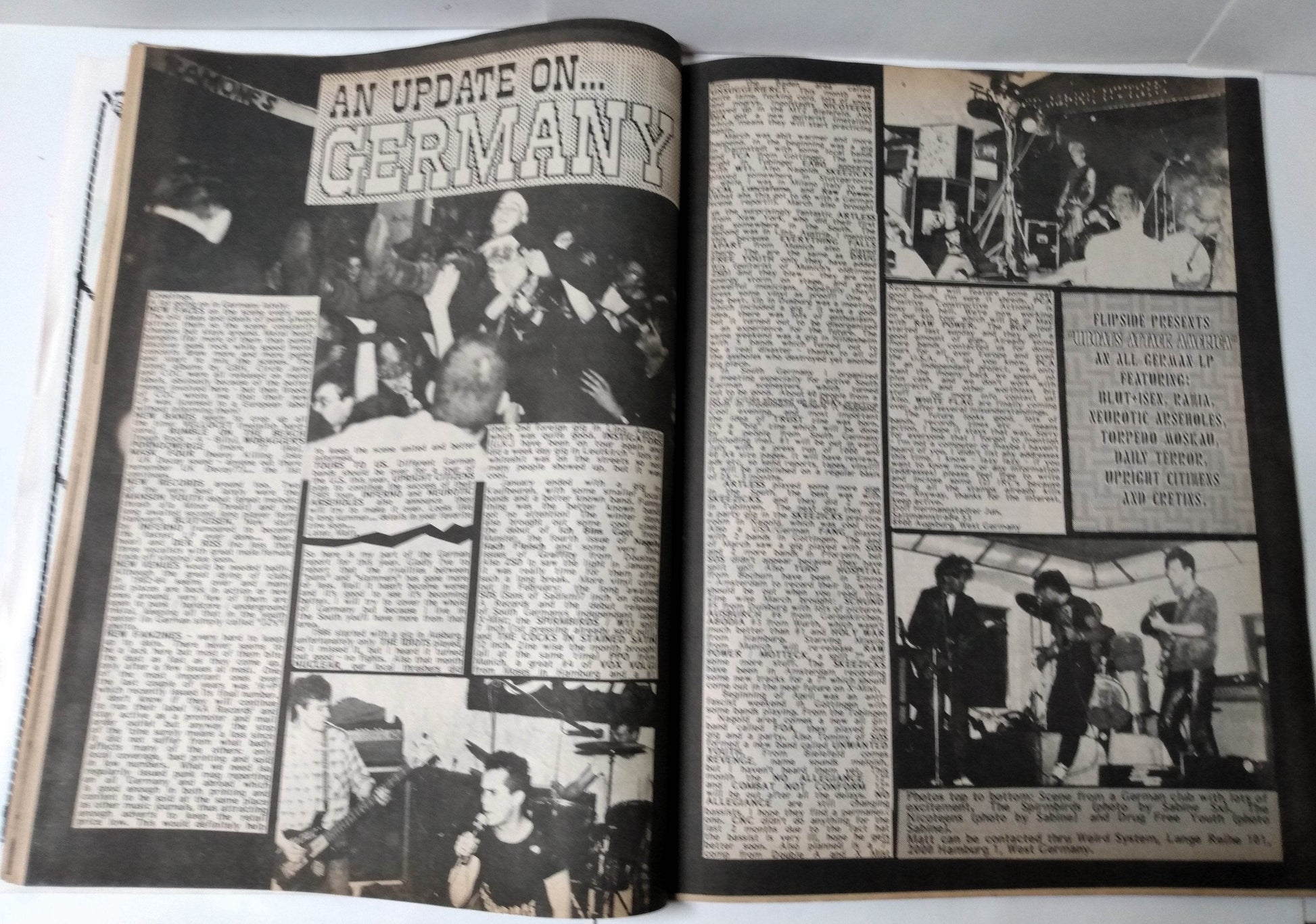 Flipside Issue #49 Summer 1986 Punk Fanzine Youth Brigade MIA Rank and File - TulipStuff