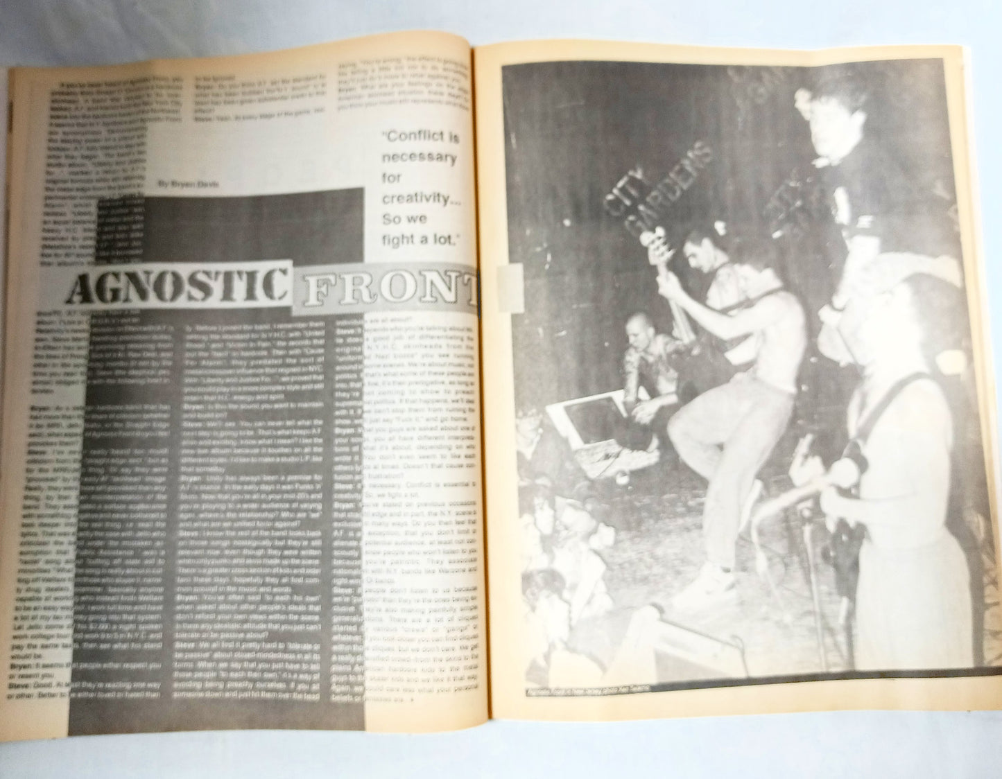 Flipside Issue #60 Summer 1989 Punk Fanzine Dickies NoFX Agnostic Front - TulipStuff