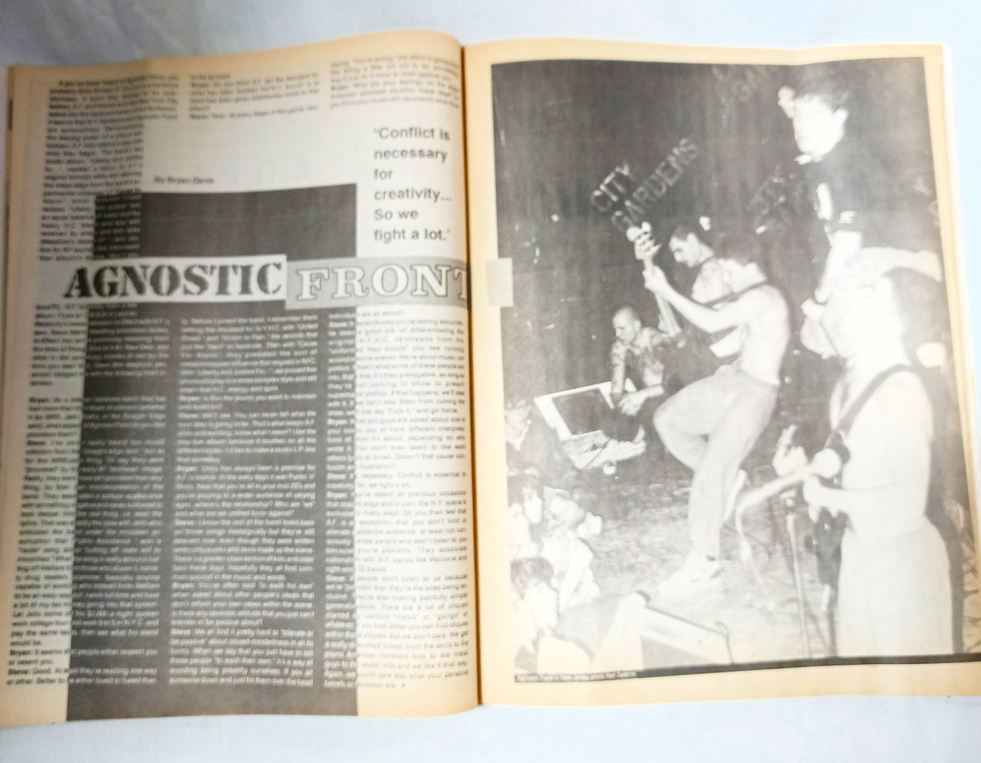 Flipside Issue #60 Summer 1989 Punk Fanzine Dickies NoFX Agnostic Front - TulipStuff