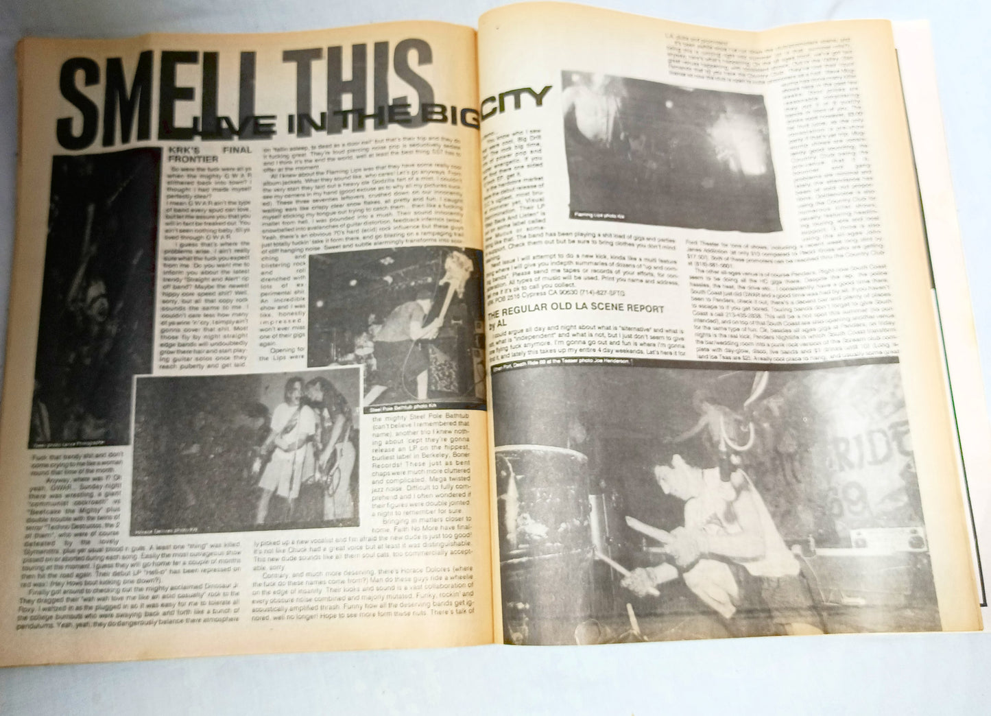 Flipside Issue #60 Summer 1989 Punk Fanzine Dickies NoFX Agnostic Front - TulipStuff