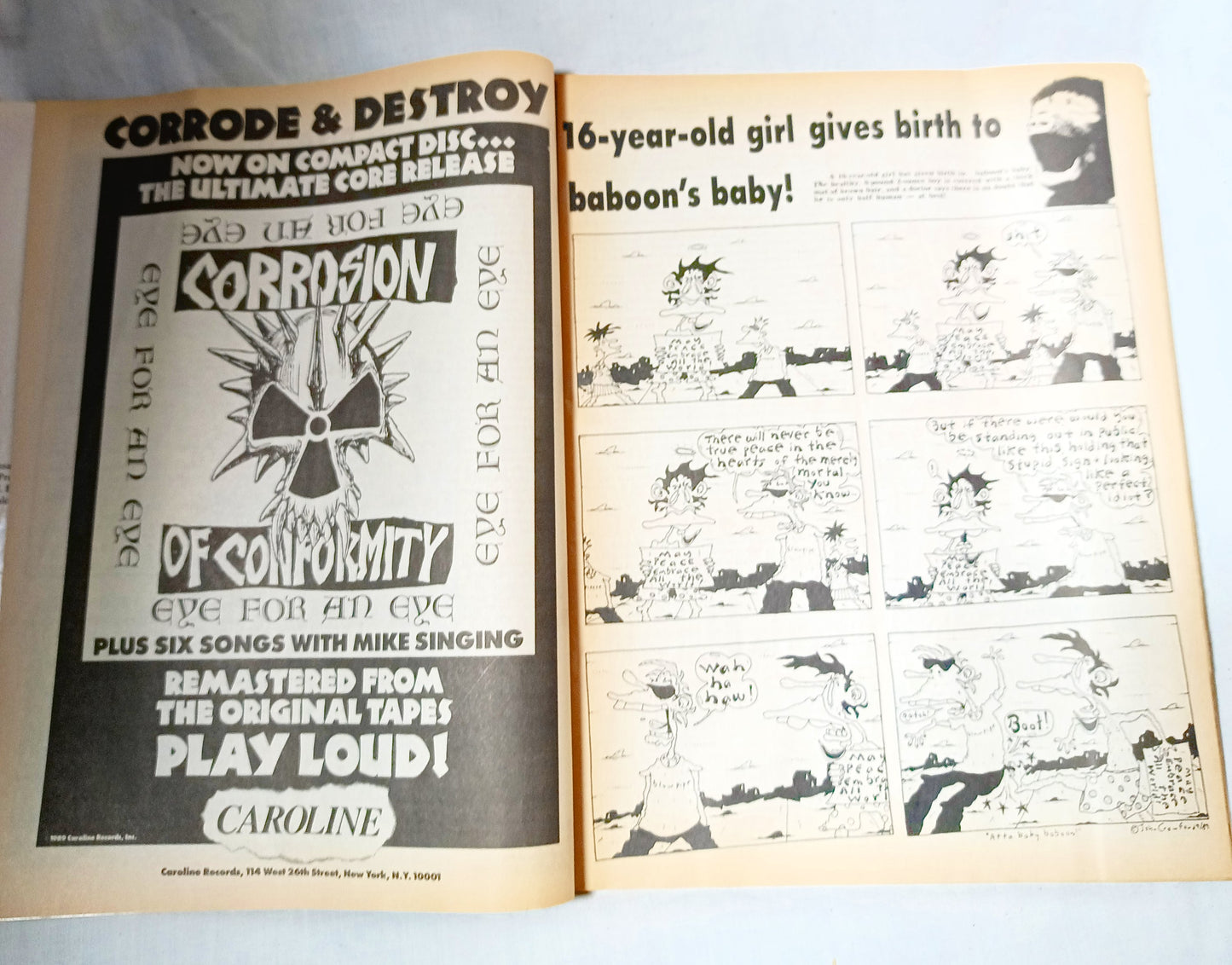 Flipside Issue #60 Summer 1989 Punk Fanzine Dickies NoFX Agnostic Front - TulipStuff