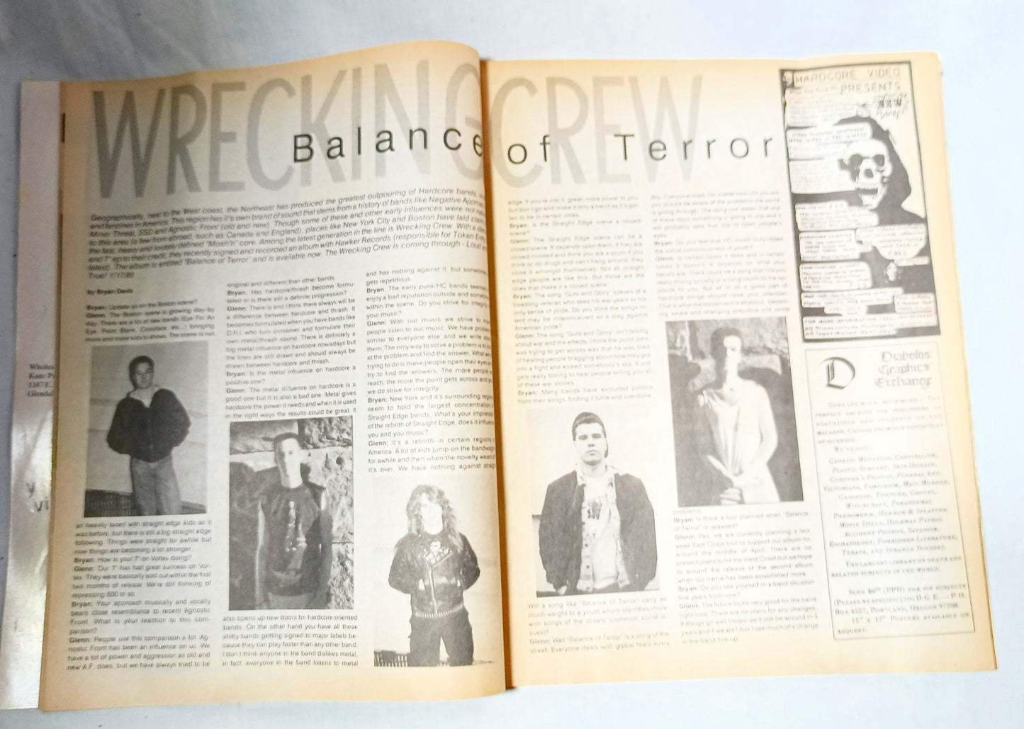 Flipside Issue #60 Summer 1989 Punk Fanzine Dickies NoFX Agnostic Front - TulipStuff