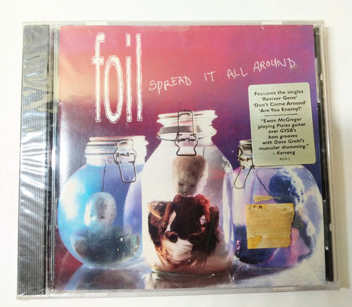 Foil Spread It All Around Indie Rock Album CD  Mute Records 1998 - TulipStuff