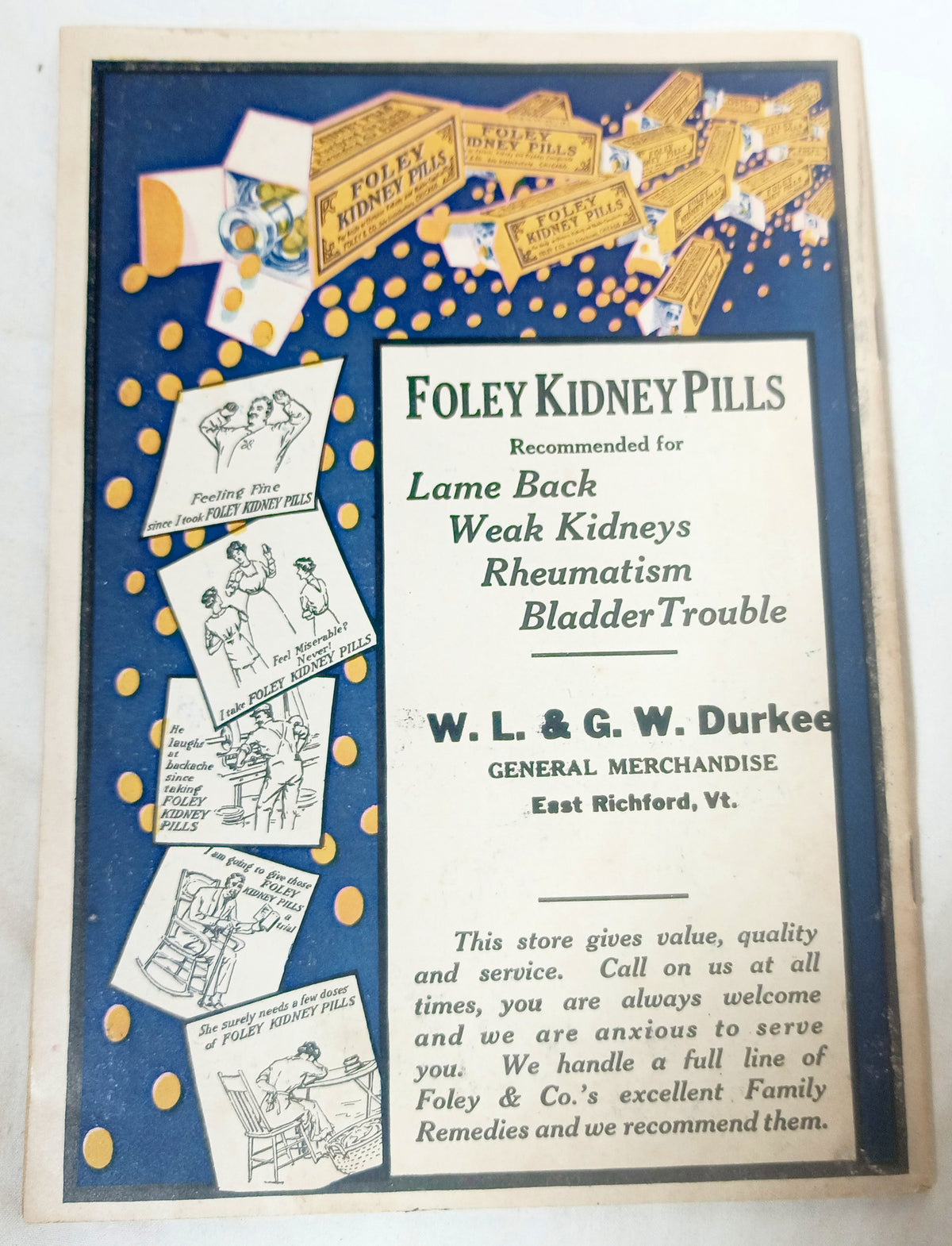 Foley's Family Almanac And Health Book Patent Medicine 1917 - TulipStuff