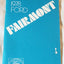 1978 Ford Fairmont Original Owner's Manual User Guide - TulipStuff