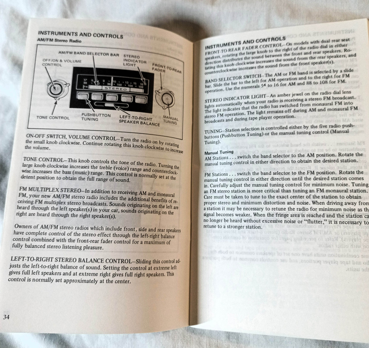 1978 Ford Fairmont Original Owner's Manual User Guide - TulipStuff