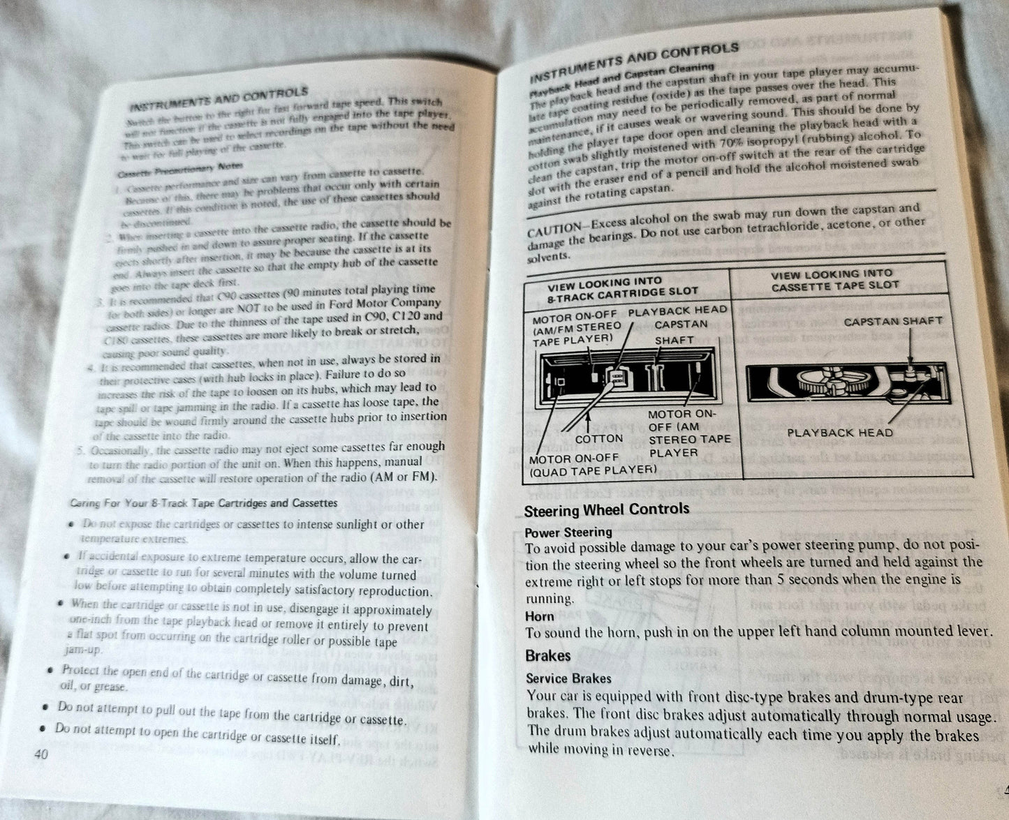 1978 Ford Fairmont Original Owner's Manual User Guide - TulipStuff