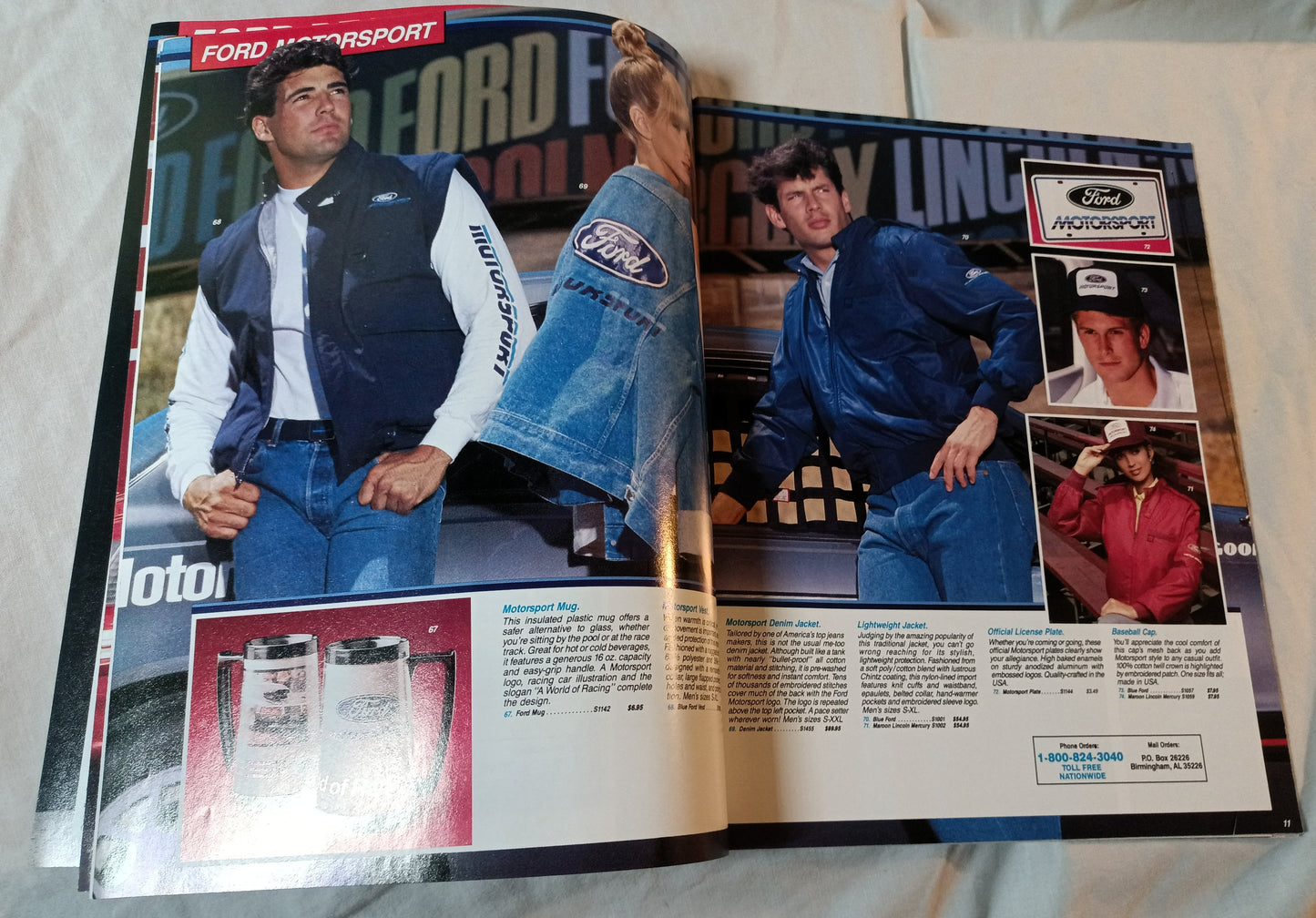 Ford Motorsport Official Catalog Sportswear Accessories 1988 - TulipStuff