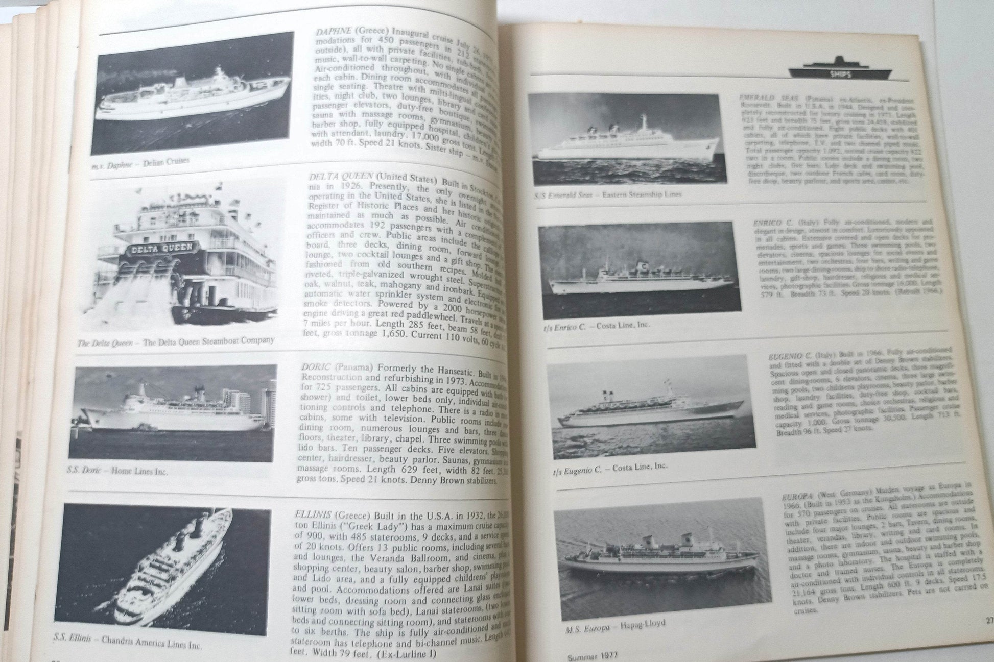 Ford's International Cruise Guide 14th Edition Summer 1977 Paperback - TulipStuff