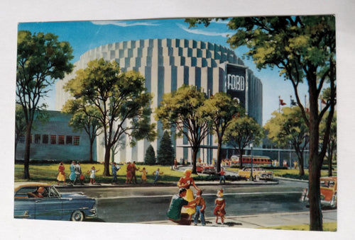 Ford Rotunda Show Place Of The Auto Industry Dearborn Michigan 1953 - TulipStuff