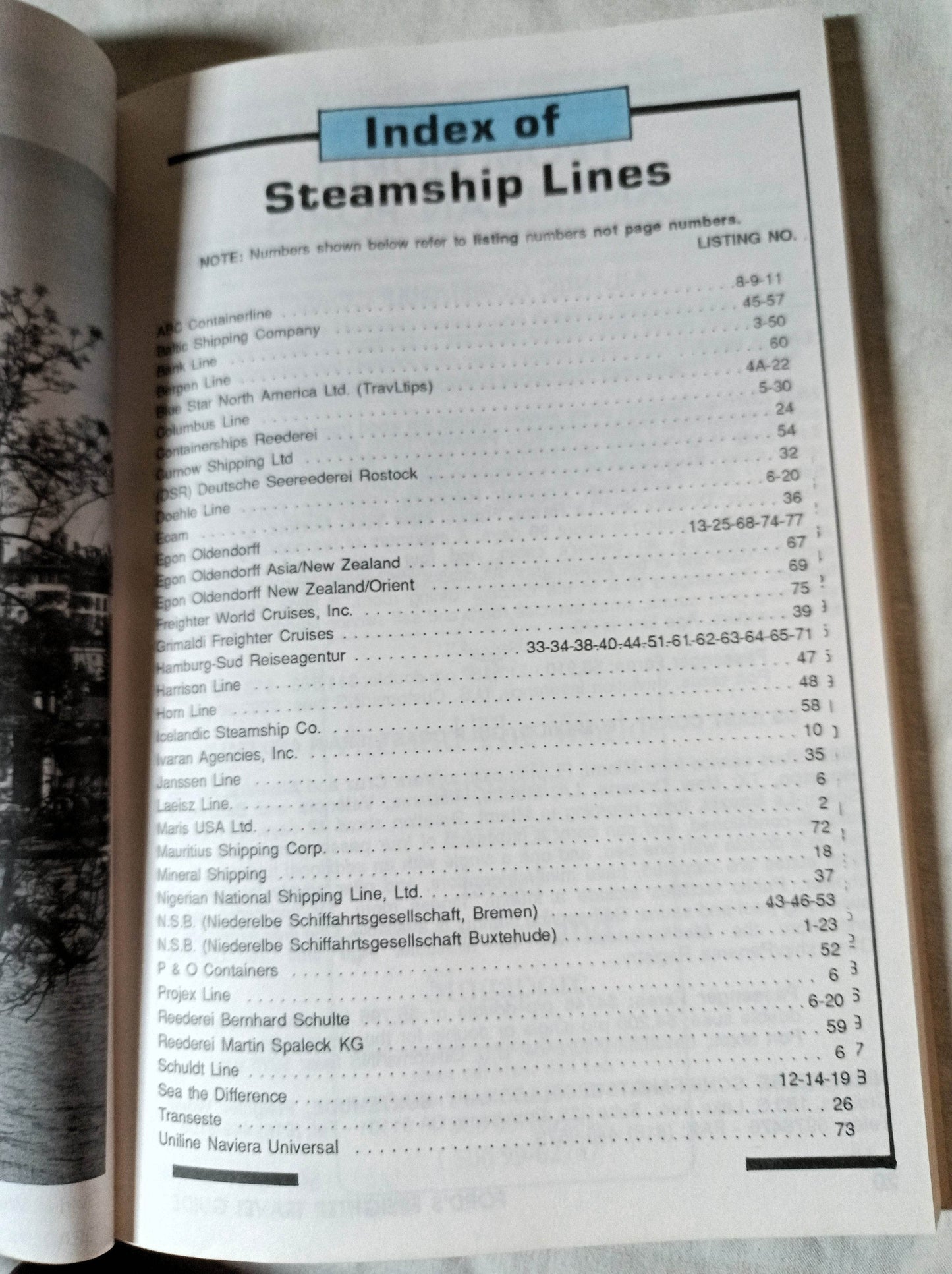 Ford's Freighter Travel Guide And Waterways Of The World Winter 95-96 - TulipStuff