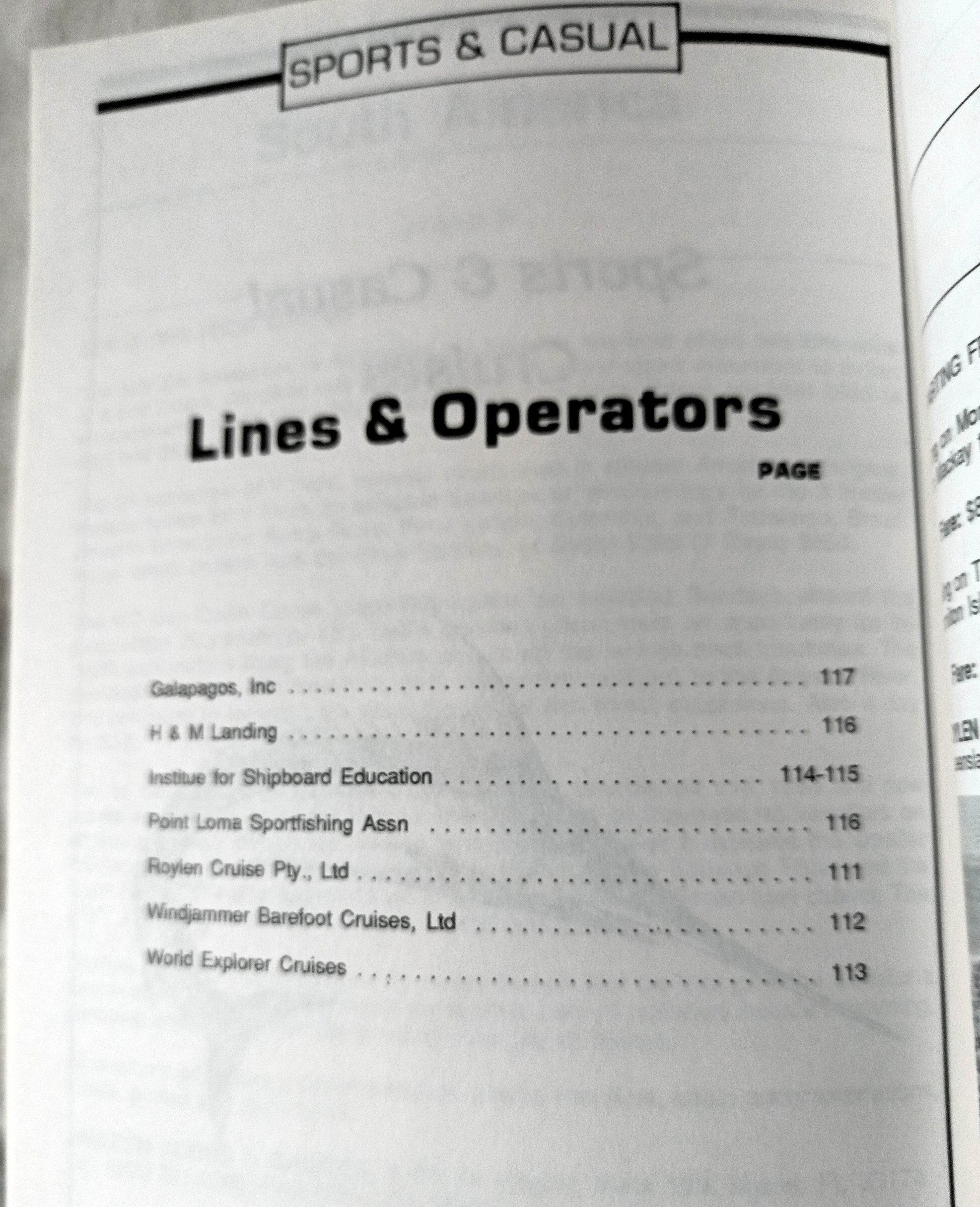 Ford's Freighter Travel Guide And Waterways Of The World Winter 95-96 - TulipStuff