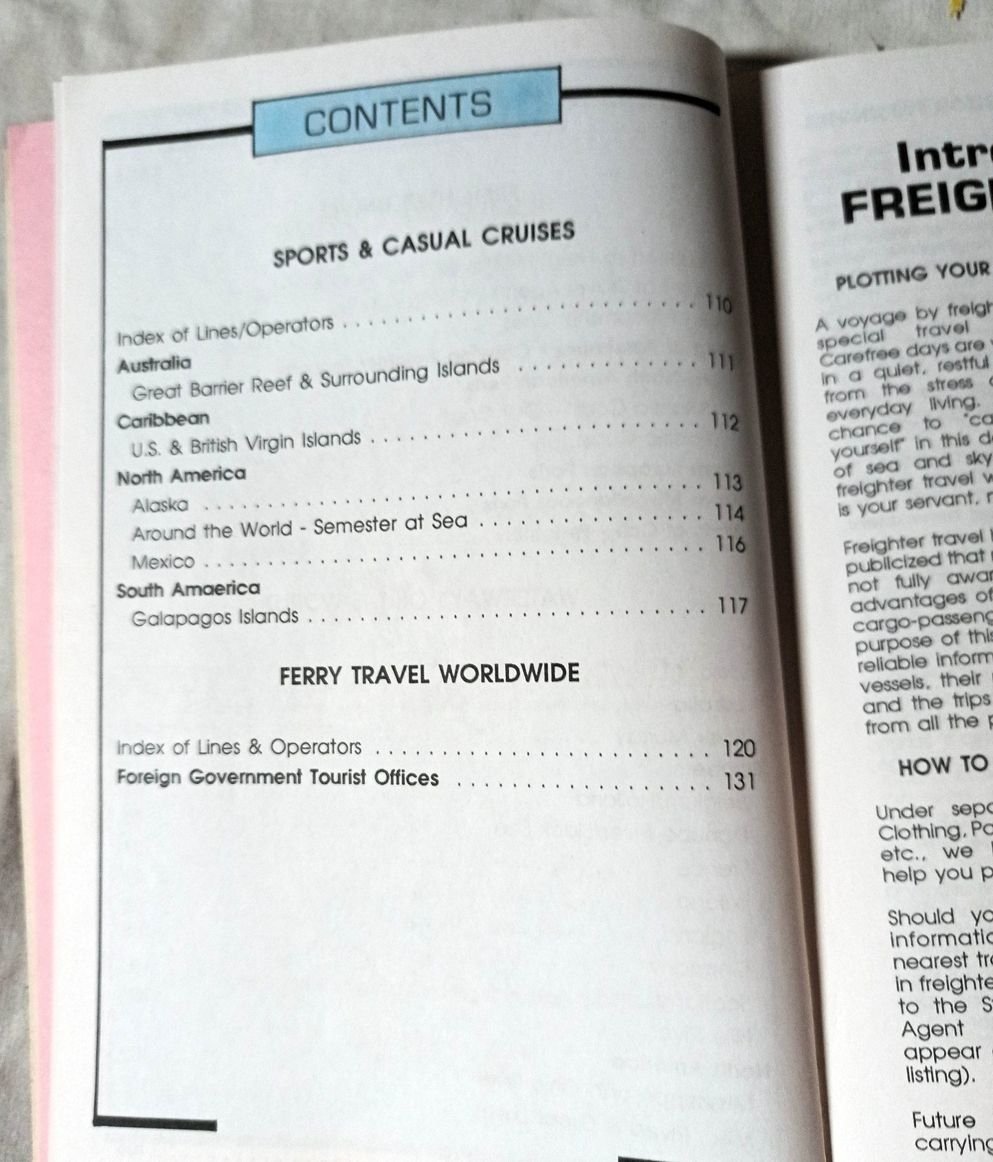 Ford's Freighter Travel Guide And Waterways Of The World Winter 95-96 - TulipStuff
