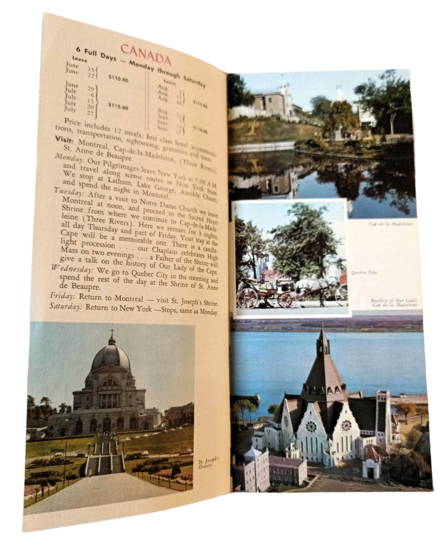 Franciscan Pilgrimages To Shrines Historic Sites US Canada Mexico 1964 - TulipStuff