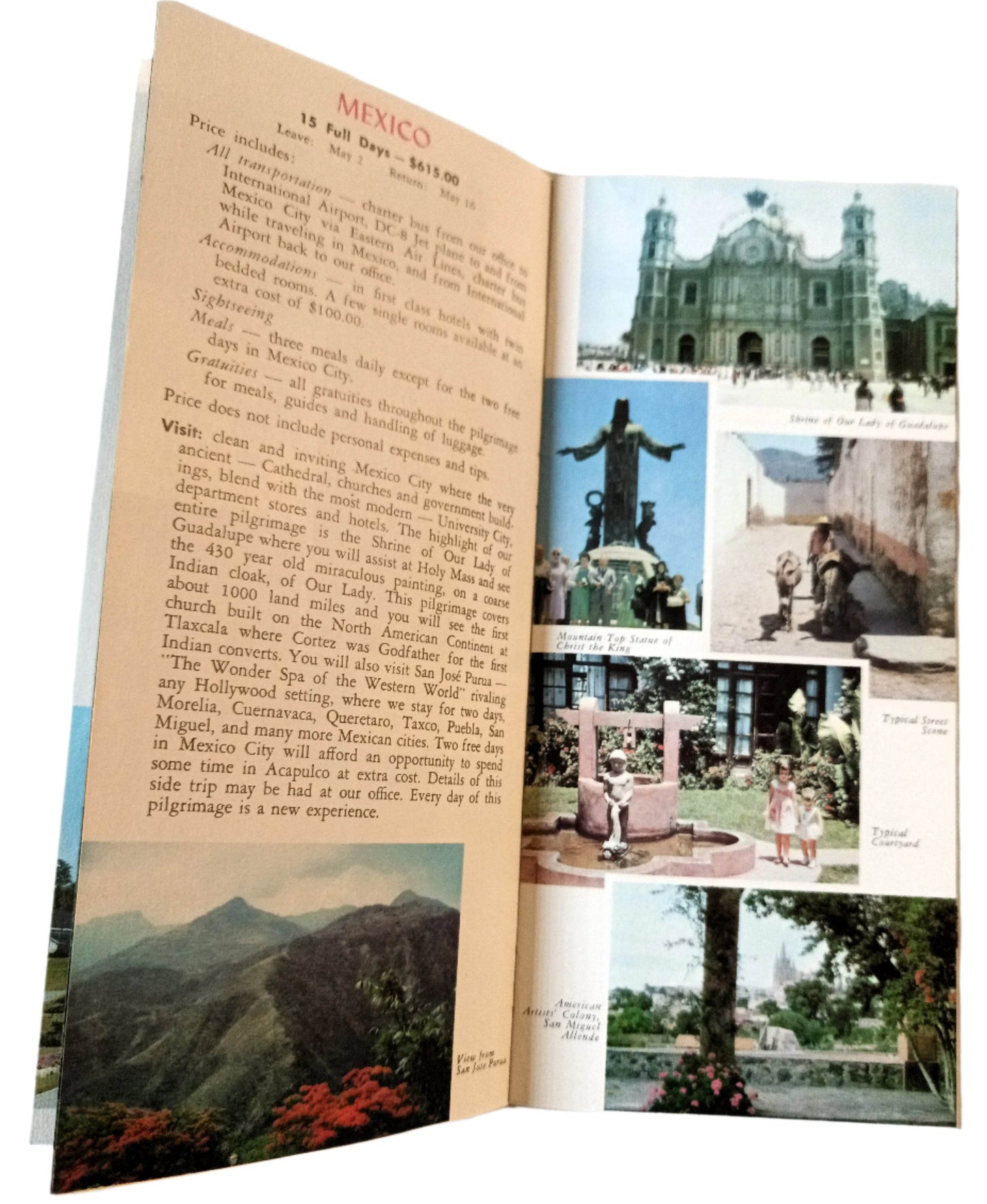 Franciscan Pilgrimages To Shrines Historic Sites US Canada Mexico 1964 - TulipStuff
