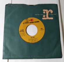 Load image into Gallery viewer, Frank Sinatra My Way b/w Blue Lace 7&quot; 45 RPM Vinyl Reprise 1969 - TulipStuff
