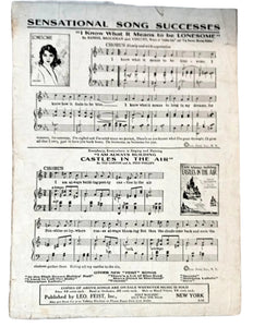 Freckles Nora Bayes Sheet Music 1919 Cliff Hess Milton Ager Howard Johnson - TulipStuff