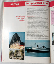 Load image into Gallery viewer, French Line Great European Vacations 1974 ss France ms Victoria ms Aquarius - TulipStuff
