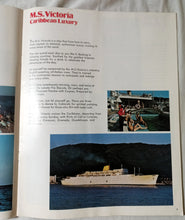 Load image into Gallery viewer, French Line Great European Vacations 1974 ss France ms Victoria ms Aquarius - TulipStuff
