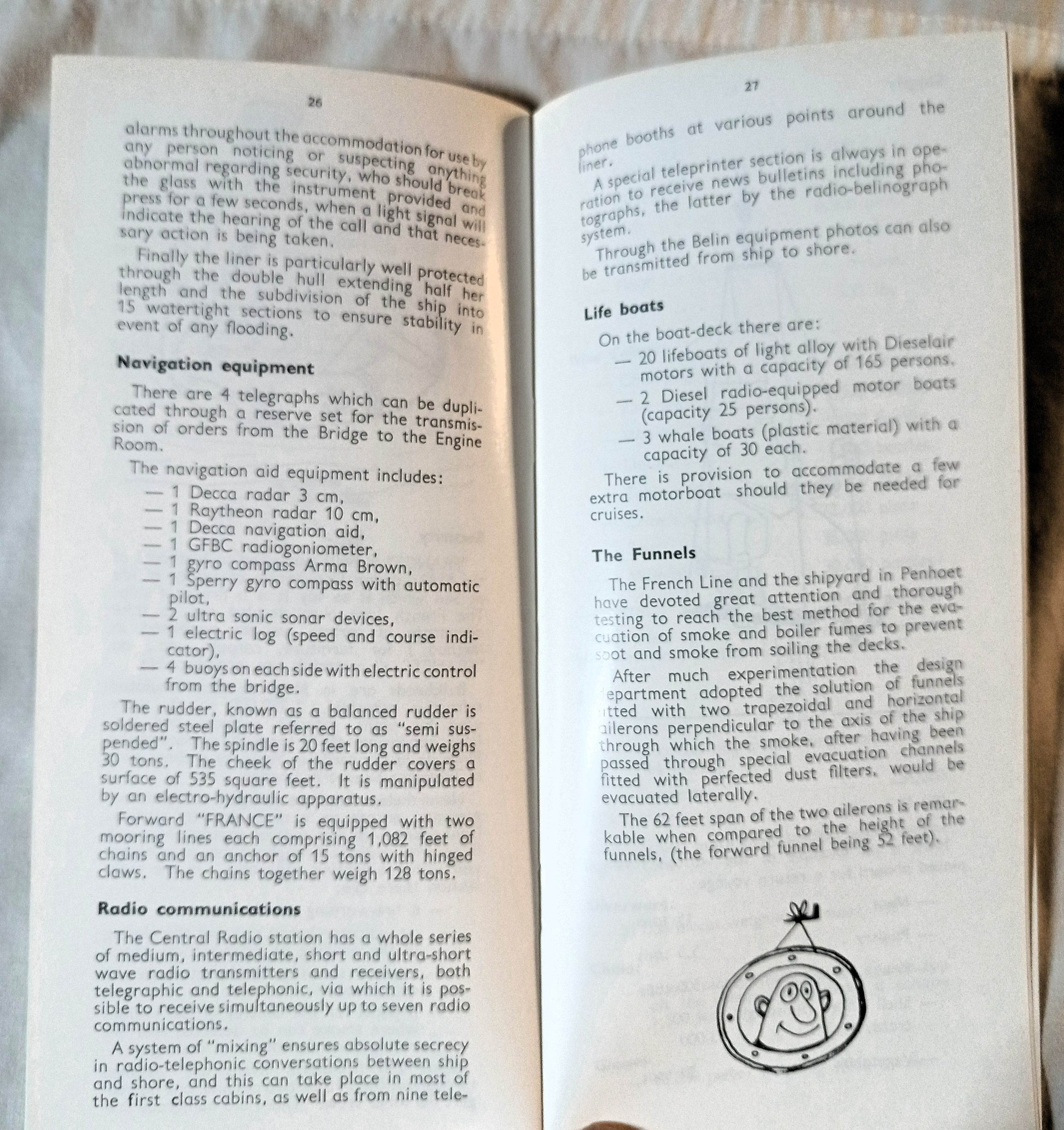 French Line ss France Bon Voyage Welcome Aboard Booklet 1962 - TulipStuff