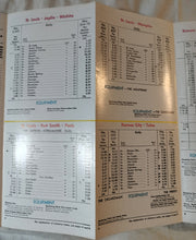 Load image into Gallery viewer, Frisco Lines St Louis San Francisco Railway Condensed Schedules 1957 - TulipStuff
