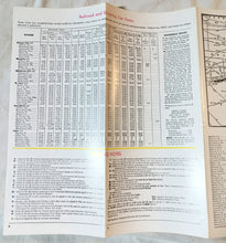 Load image into Gallery viewer, Frisco Lines St Louis San Francisco Railway Condensed Schedules 1957 - TulipStuff
