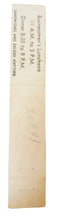 Load image into Gallery viewer, The Frontier Restaurant Washington DC Matchbook Cover 1960&#39;s - TulipStuff

