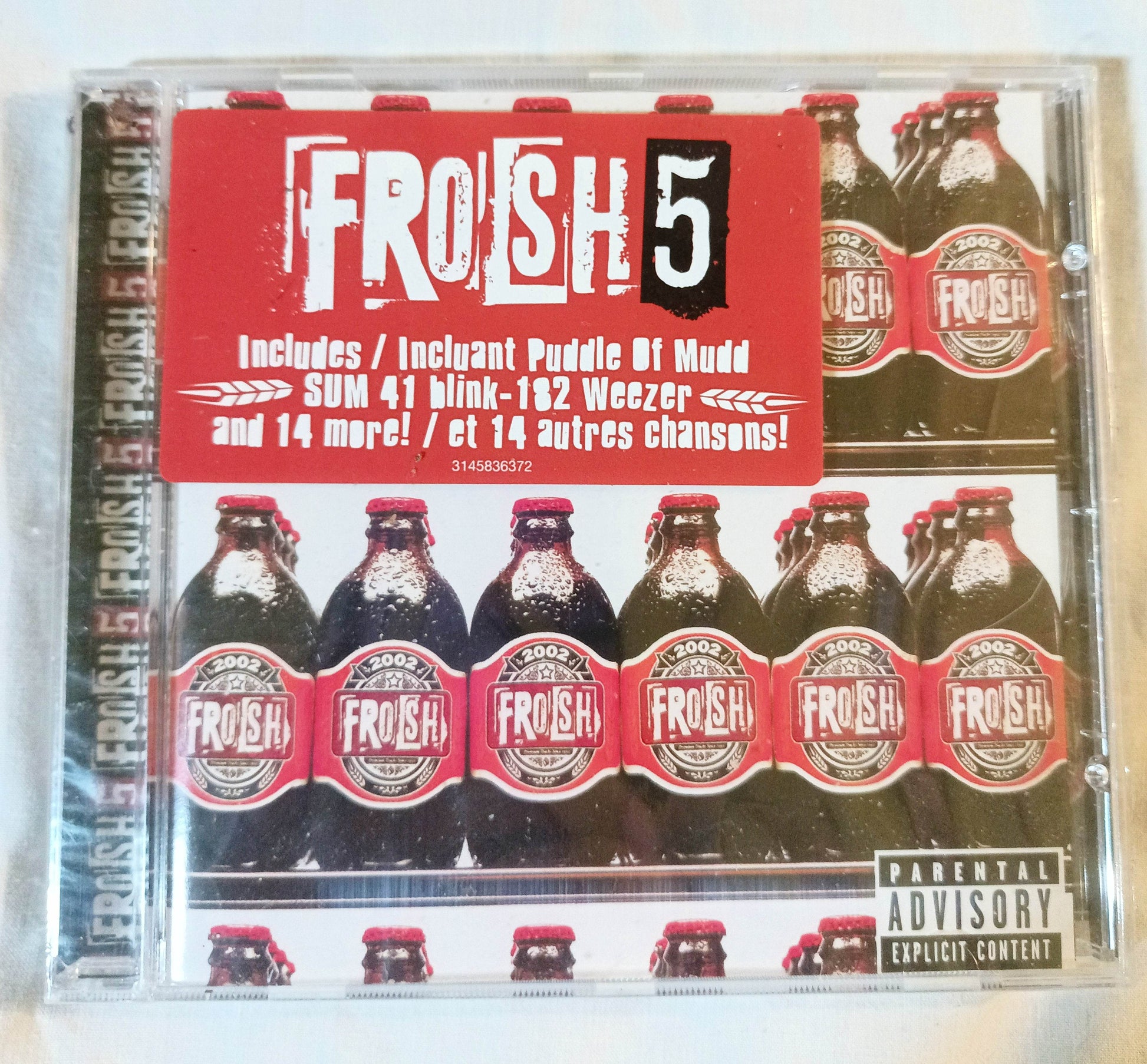 Frosh 5 Alternative Punk New Wave Compilation CD Universal 2002 - TulipStuff