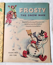 Load image into Gallery viewer, Frosty The Snowman Little Golden Book Annie North Bedford 1951 - TulipStuff
