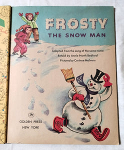 Frosty The Snowman Little Golden Book Annie North Bedford 1951 - TulipStuff