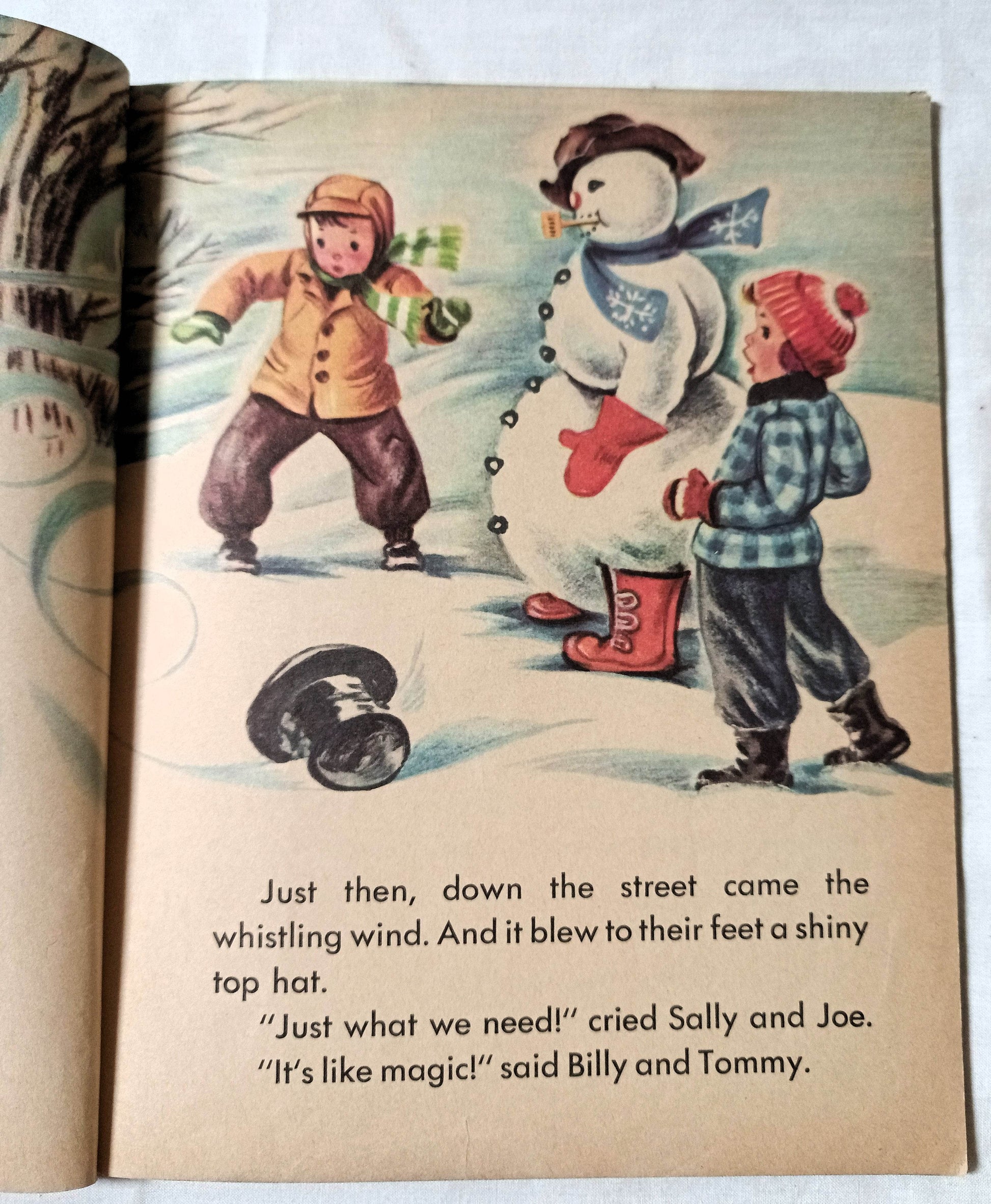 Frosty The Snowman Little Golden Book Annie North Bedford 1951 - TulipStuff