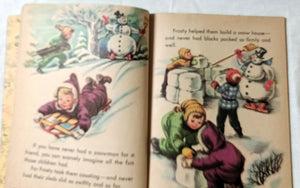 Frosty The Snowman Little Golden Book Annie North Bedford 1951 - TulipStuff