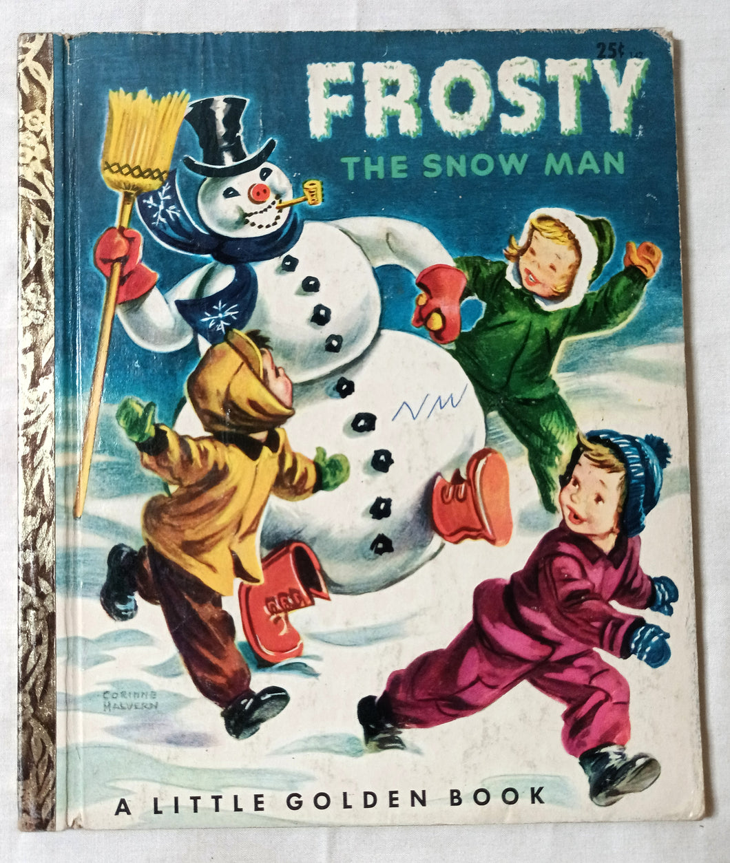 Frosty The Snowman Little Golden Book Annie North Bedford 1951 - TulipStuff