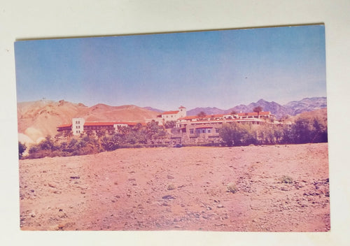 Furnace Creek Inn Resort Hotel Death Valley California 1960's Postcard - TulipStuff