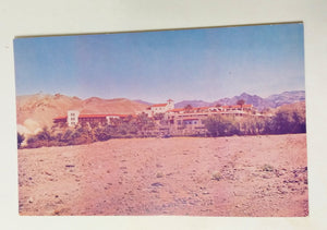 Furnace Creek Inn Resort Hotel Death Valley California 1960's Postcard - TulipStuff