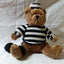 Galerie Prisoner Of Love Ball And Chain Stuffed Teddy Bear 2002 - TulipStuff