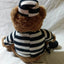 Galerie Prisoner Of Love Ball And Chain Stuffed Teddy Bear 2002 - TulipStuff