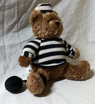 Galerie Prisoner Of Love Ball And Chain Stuffed Teddy Bear 2002 - TulipStuff