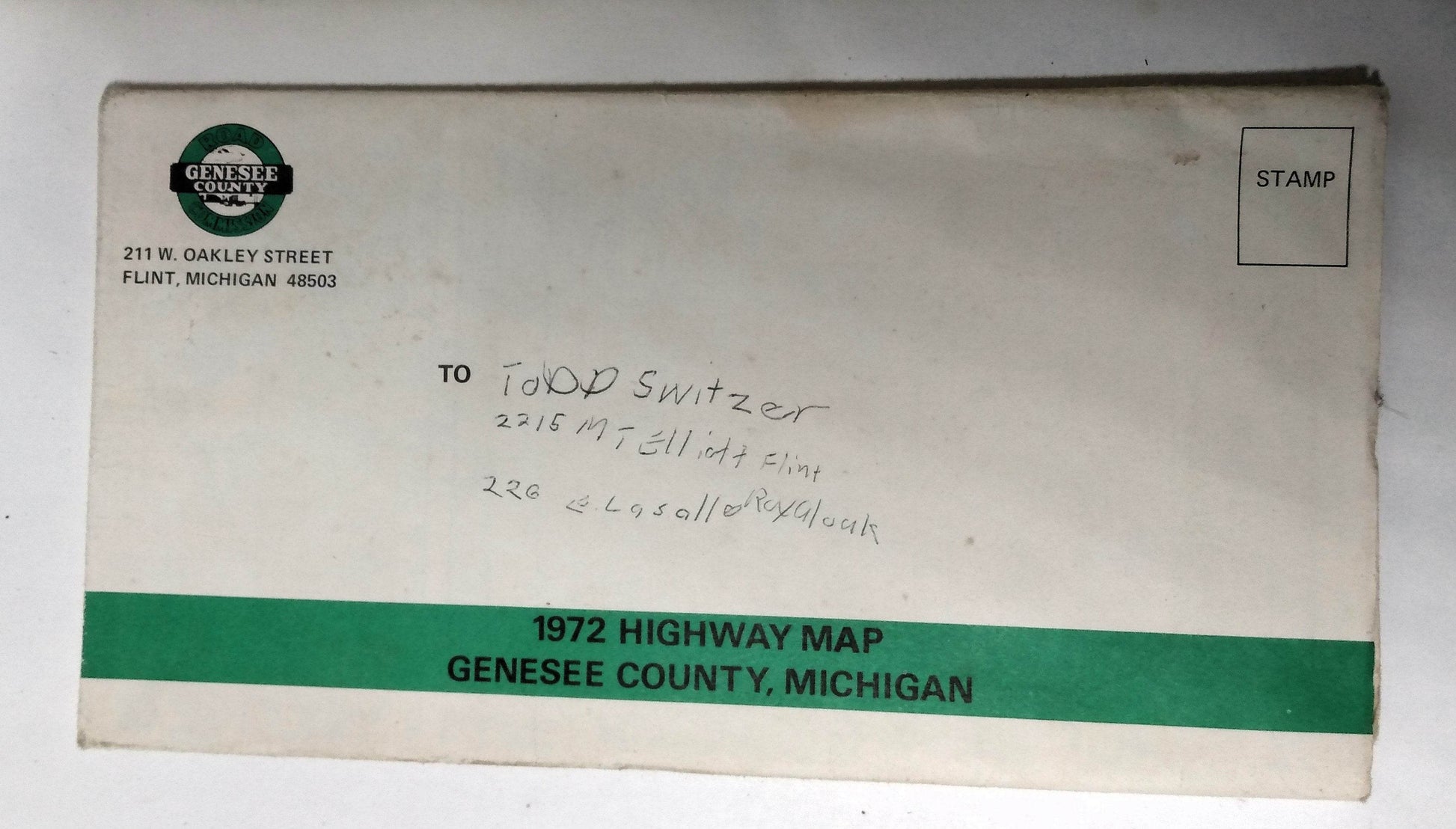 Genessee County Michigan 1972 Highway Map Parks Recreation - TulipStuff