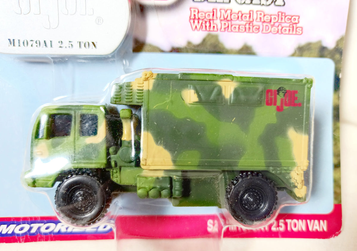 G.I. Joe Diecast S&S M1079A1 2.5 Ton Van Motorized Green Maisto 2001 - TulipStuff