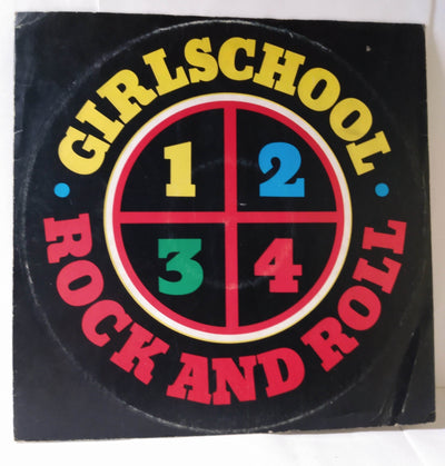 Girlschool 1-2-3-4 Rock And Roll NWOBH Metal 12 inch Vinyl EP 1983 - TulipStuff