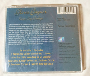 Gloria Gaynor Never Say Goodbye Disco Album CD BCI 2000 - TulipStuff